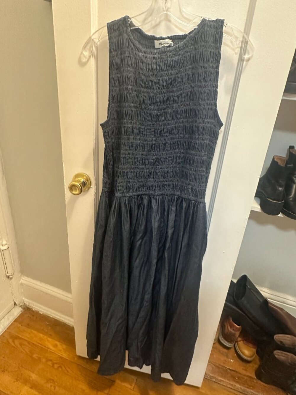 Madewell Chambray Dress